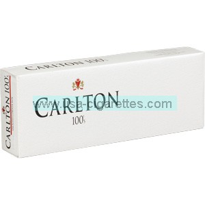 Carlton 100's cigarettes